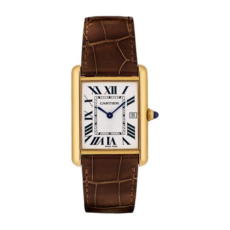 cartier tank louis w1529756|Cartier Tank Louis Reference W1529756, A Yellow Gold Quartz .